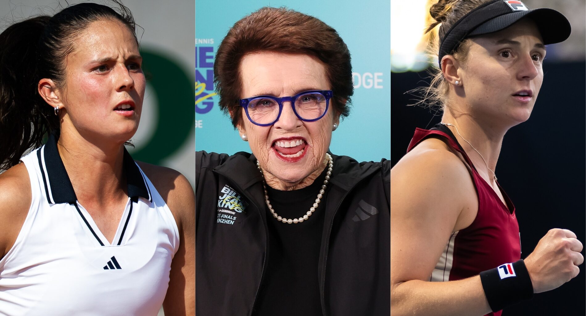 Daria Kasatkina, Billie Jean King and