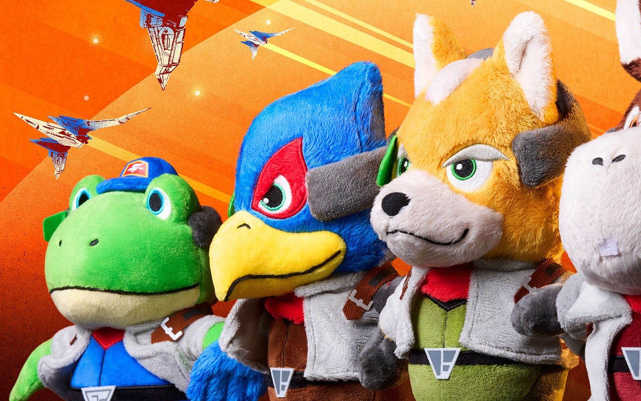 Star Fox Soft Toy Line Now Available On The Nintendo Store (Europe)