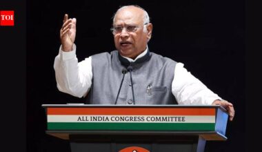 'BJP busy buying parties when people can't afford necessities': Mallikarjun Kharge targets Centre over inflation | India News
