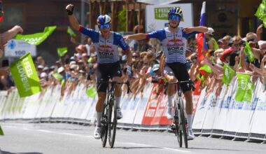 Lipowitz takes first win in two years at key pre-Tour test – despite nervous descent