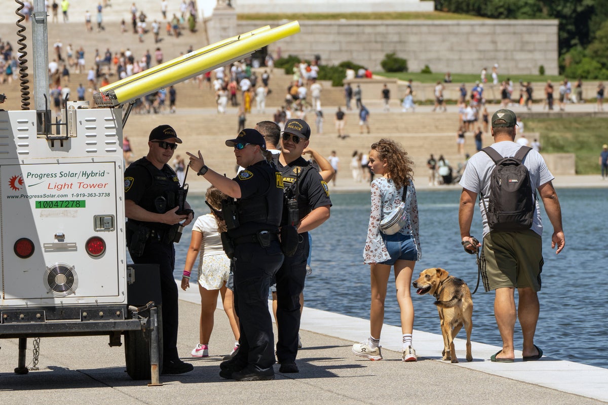 US Olympian arrested by US Park Police for ‘touching’ Reflecting Pool liner — but swears he didn’t peel it off