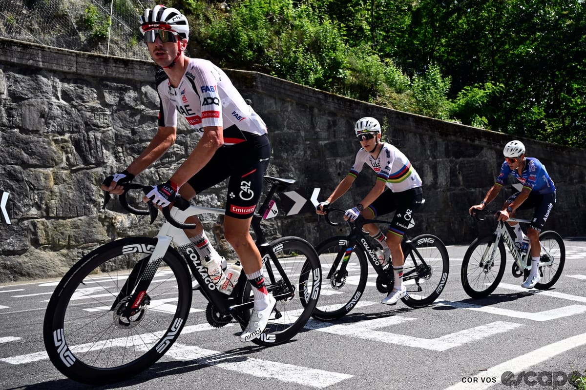 McNulty on Pogačar: 'If he says to ride, you can assume he's probably going to win the stage'