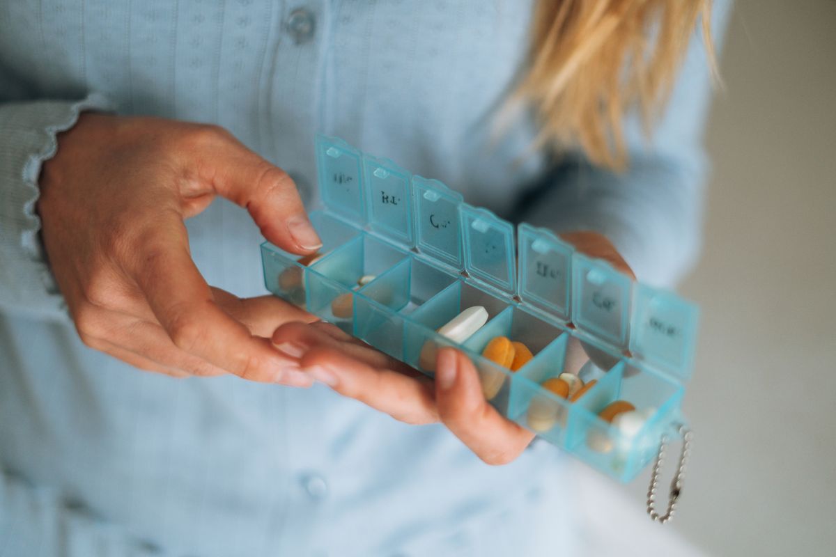 Person taking medications
