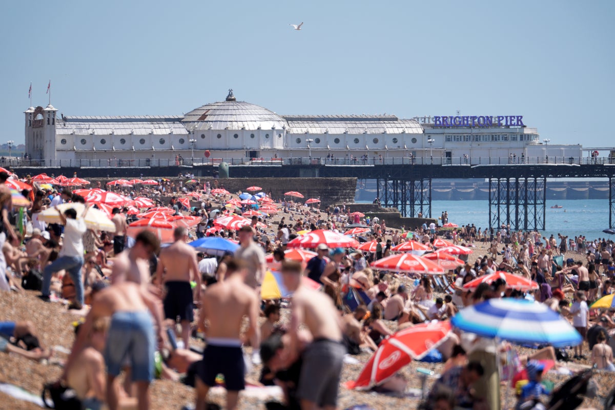 UK heatwave live: Rare red weather warning issued as Britain braces for extreme 40C heat