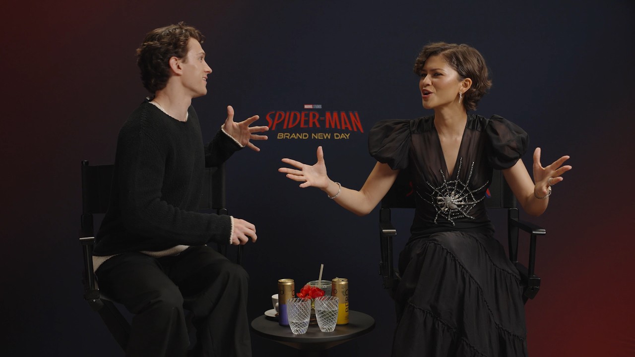 Zendaya doesn't want Tom Holland to help her with the Spider-Man games - YouTube
