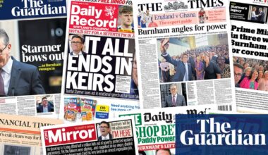 ‘It all ends in Keirs’: what the papers say about Starmer’s resignation | Keir Starmer