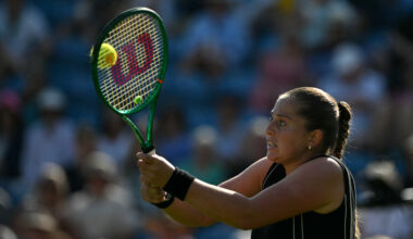 Ostapenko races past Francesca Jones in 64-minute Eastbourne opener