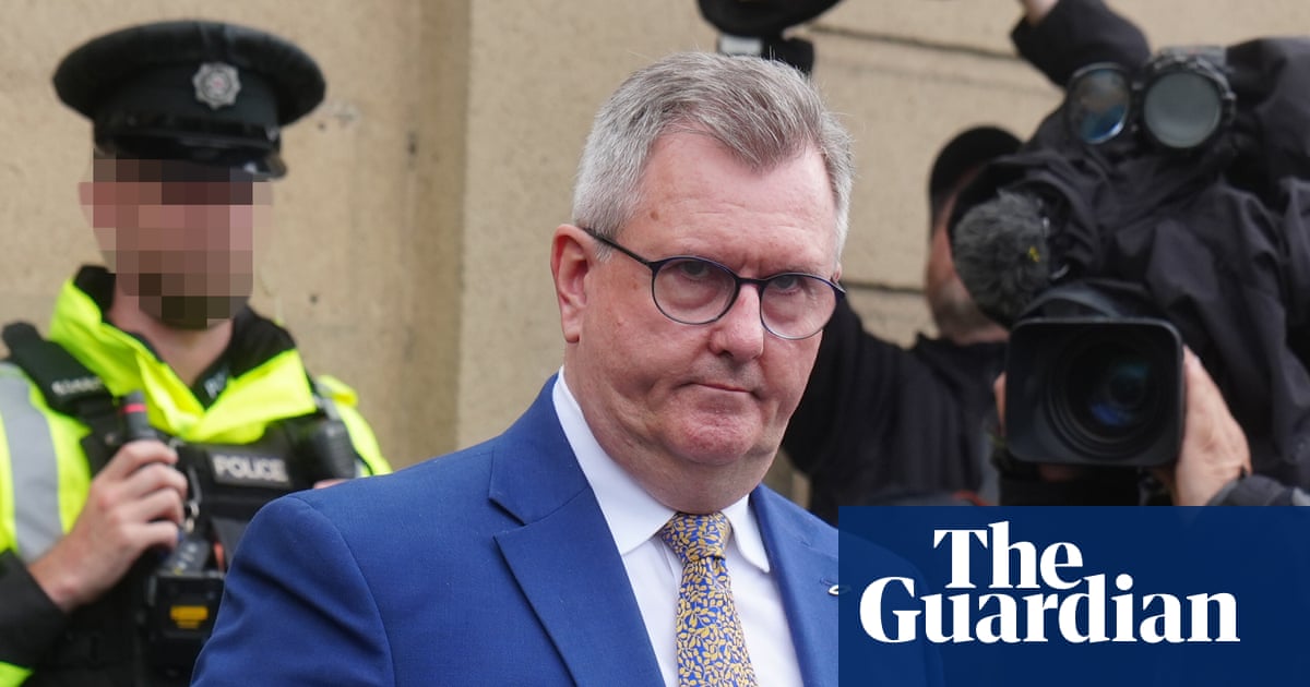 DUP seeks to distance party from ‘wicked deceiver’ Jeffrey Donaldson | Democratic Unionist party (DUP)