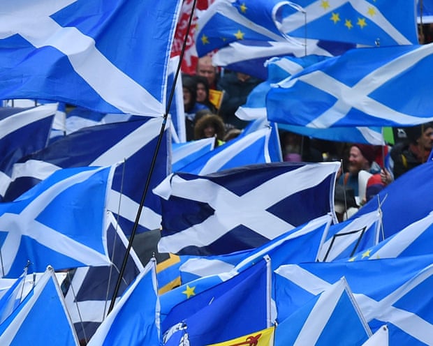 Scottish flags