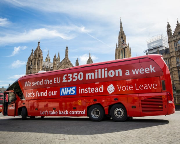 A Vote Leave bus