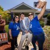 Los Angeles mayoral candidate Spencer Pratt poses for a selfie during a campaign event Sunday, May 31, 2026, in Los Angeles.