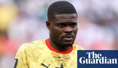 Djed Spence appears to refuse Thomas Partey handshake before England v Ghana | World Cup 2026