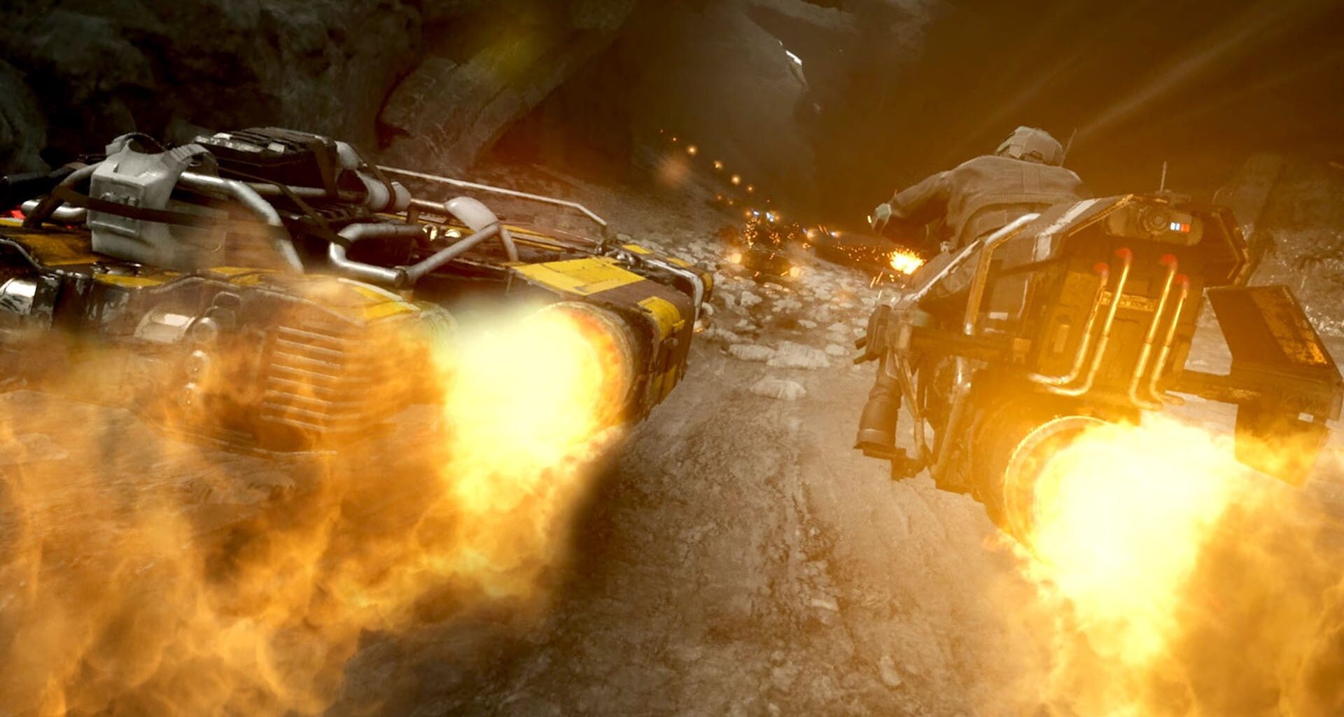 Star Wars: Galactic Racer's physics-based destructive tech and high-speed DNA shows promise