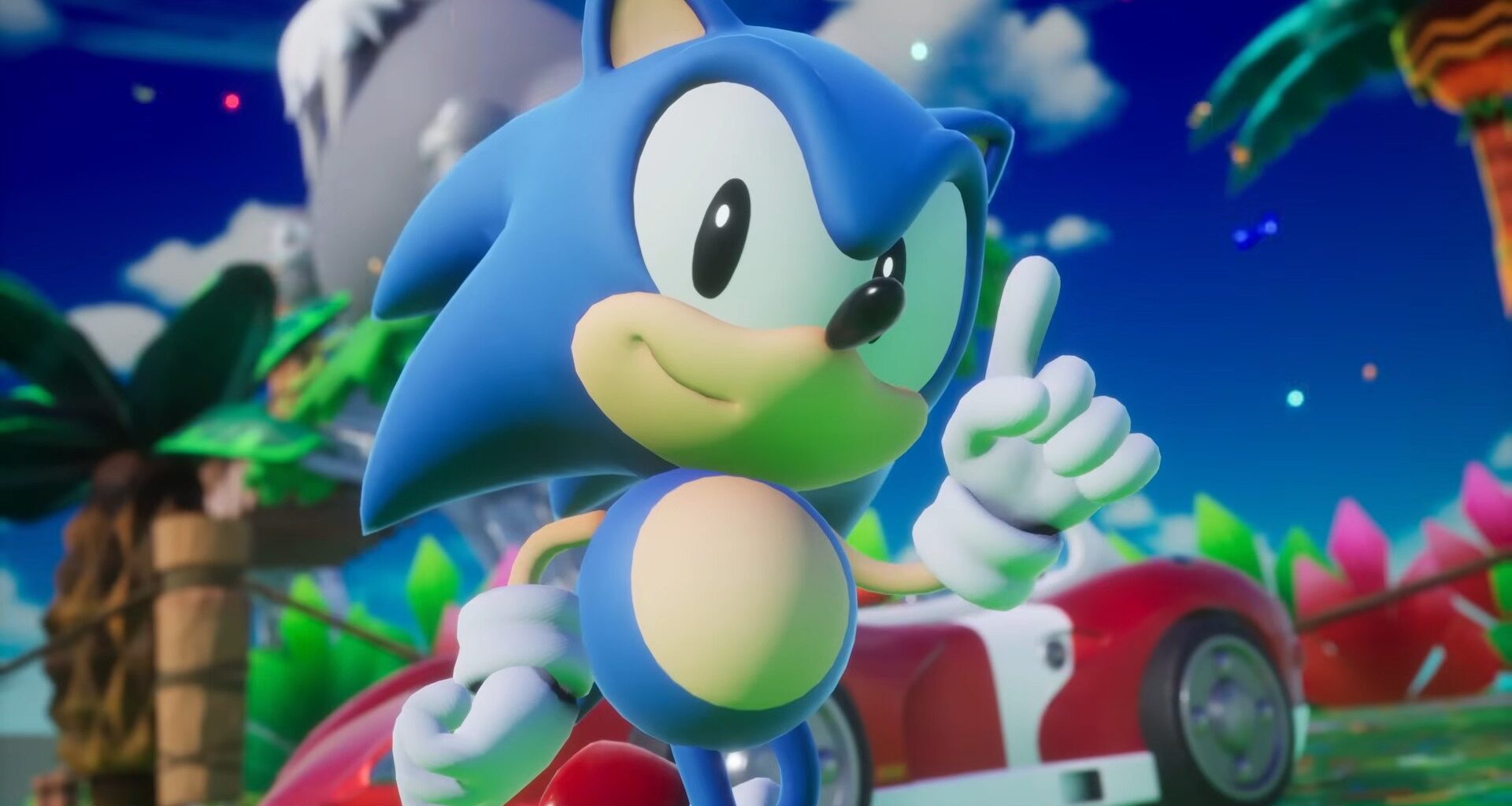 "Classic Sonic" Joins Sonic Racing: CrossWorlds In A Free Update This Week