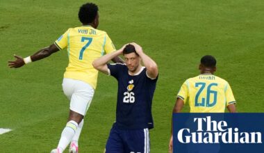 Scotland’s World Cup dream hanging by a thread after Vinícius sparks Brazil victory | World Cup 2026