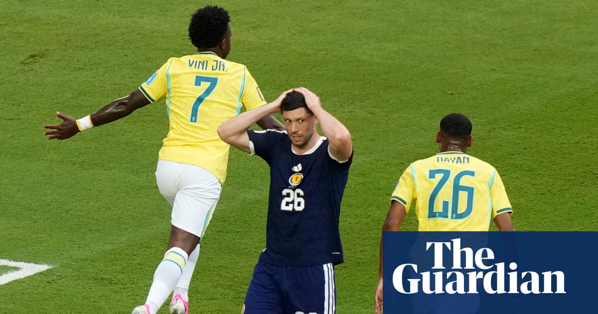 Scotland’s World Cup dream hanging by a thread after Vinícius sparks Brazil victory | World Cup 2026