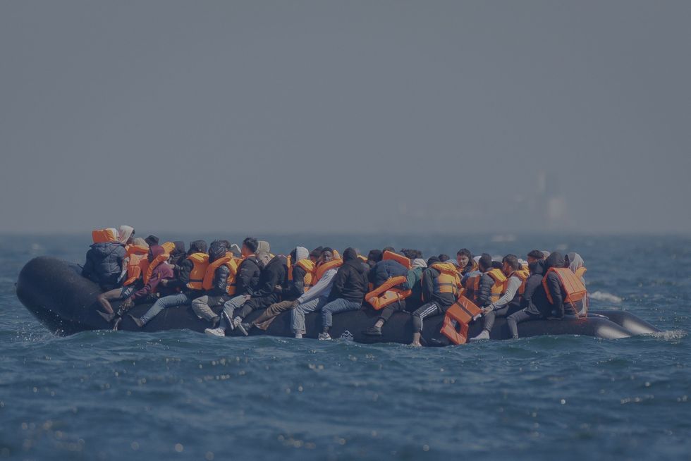 Small boat migrants