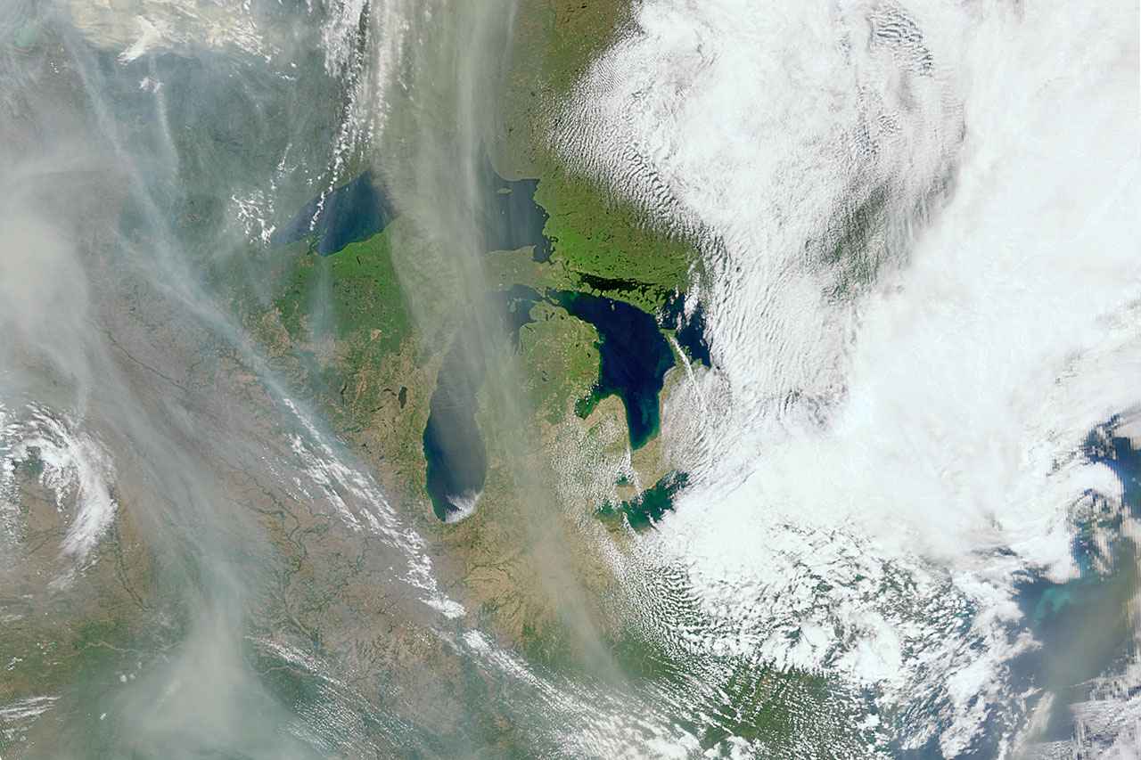 NASA’s PACE Mission Studies Smoke, Fires