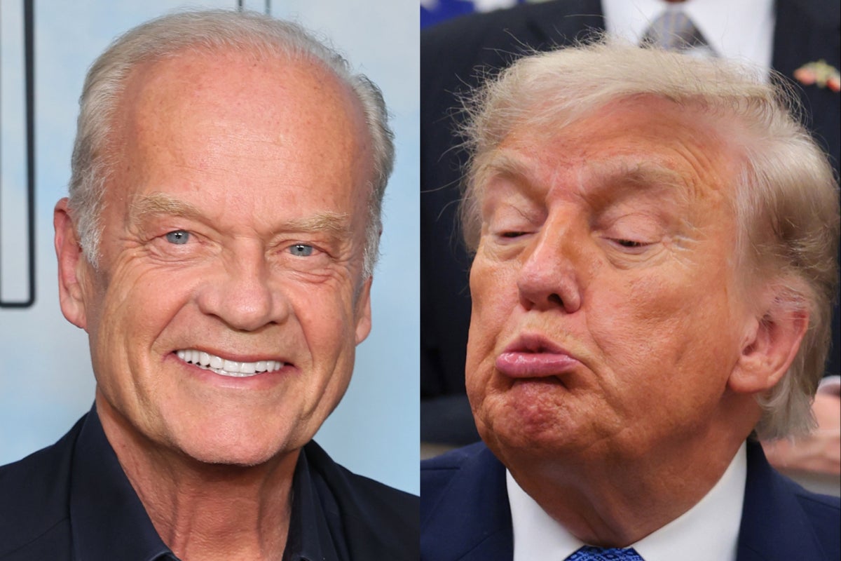 Kelsey Grammer gushes about meeting with Donald Trump in video: ‘We hang all the time’