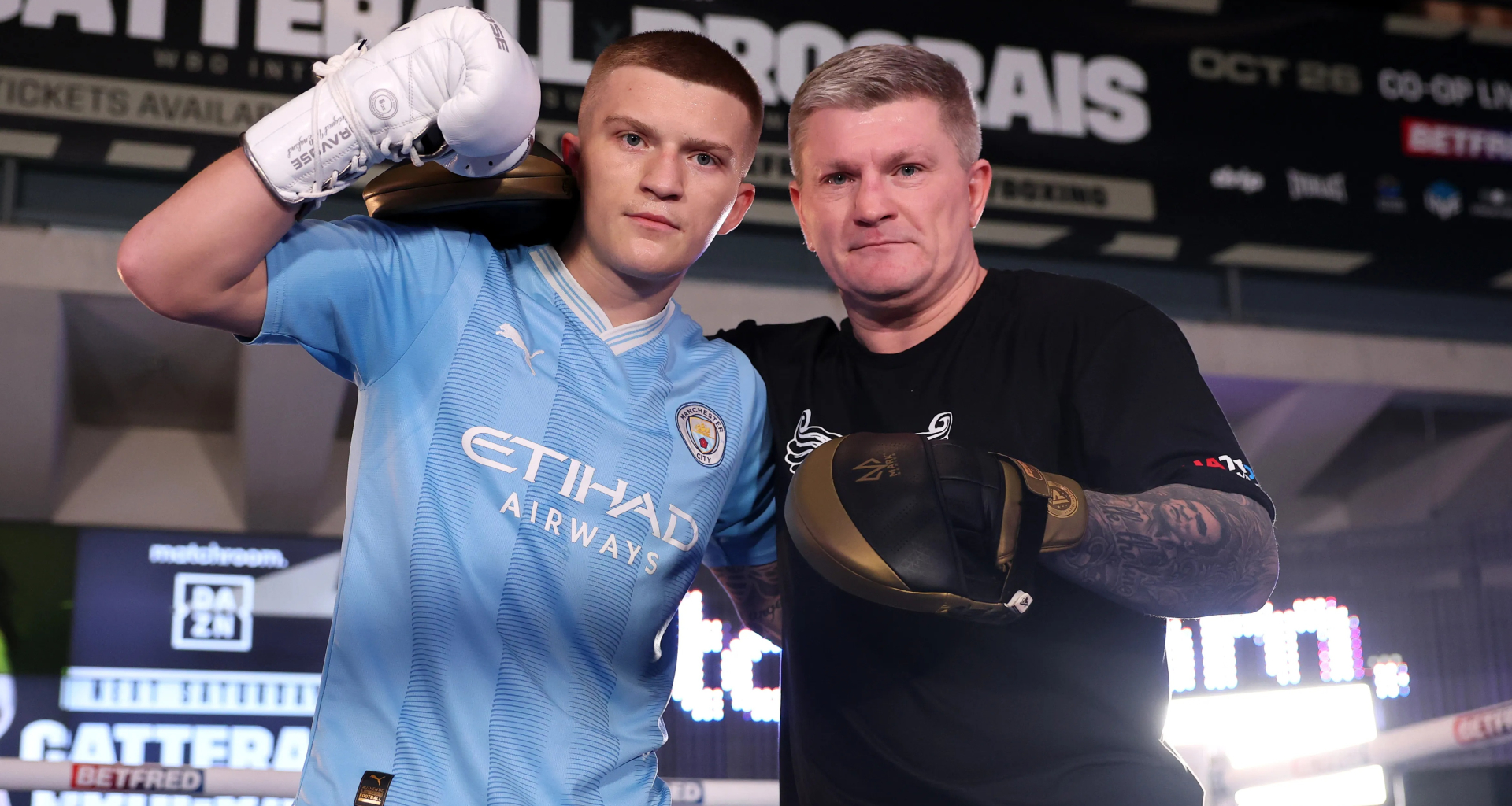Ricky Hatton's son Campbell admits father's death 'saved his life' in emotional interview