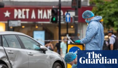 Man arrested on suspicion of attempted murder after car hits pedestrians in London | London