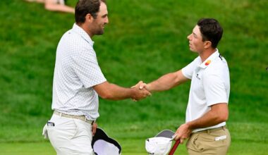 Viktor Hovland and Scottie Scheffler set for final-round showdown at Travelers Championship