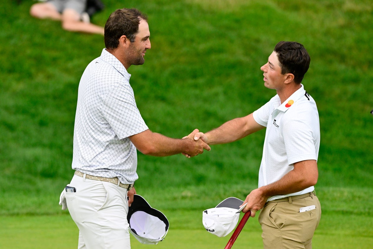Viktor Hovland and Scottie Scheffler set for final-round showdown at Travelers Championship