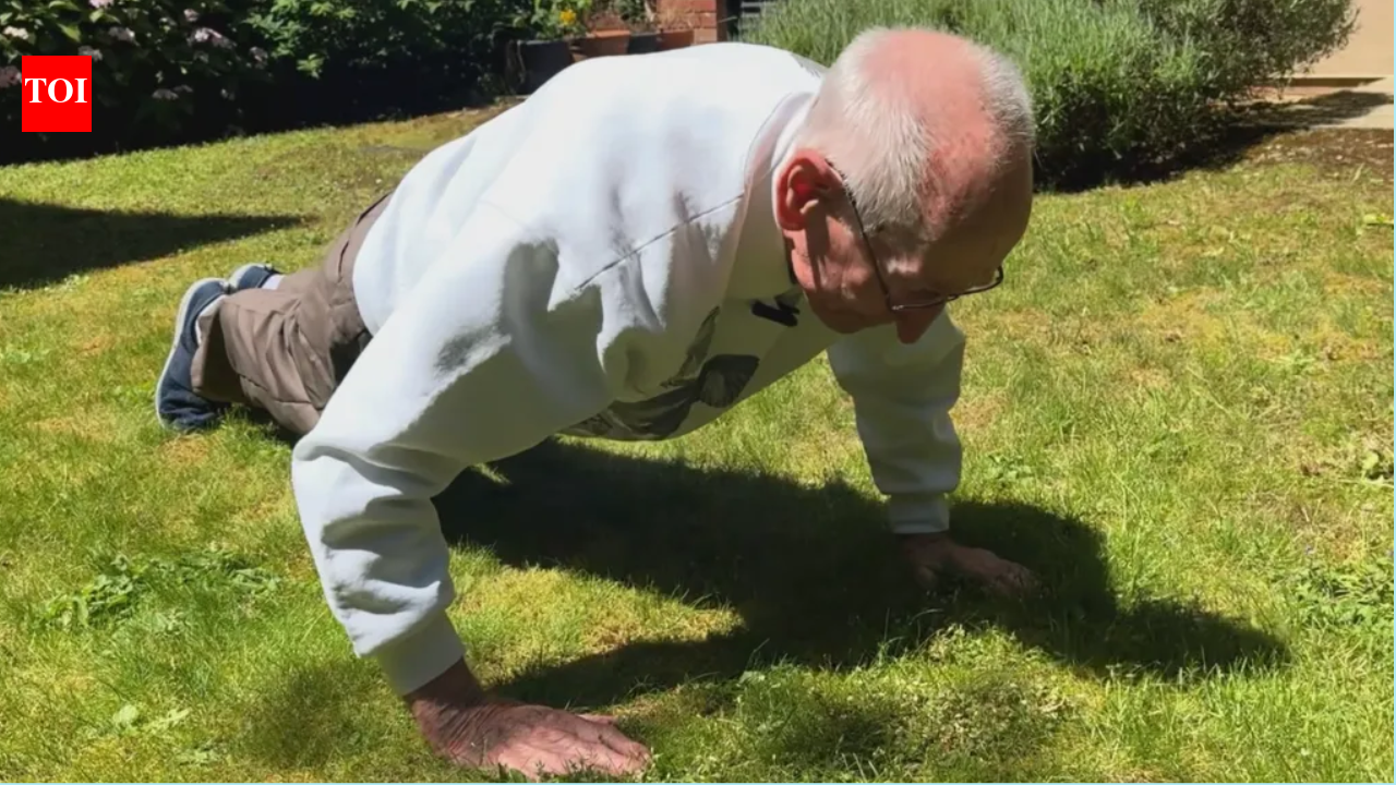 At 98, he does 40 push-ups every day and nails the crow pose: Bill Kober reveals the simple 'use it or lose it' habit behind his incredible fitness