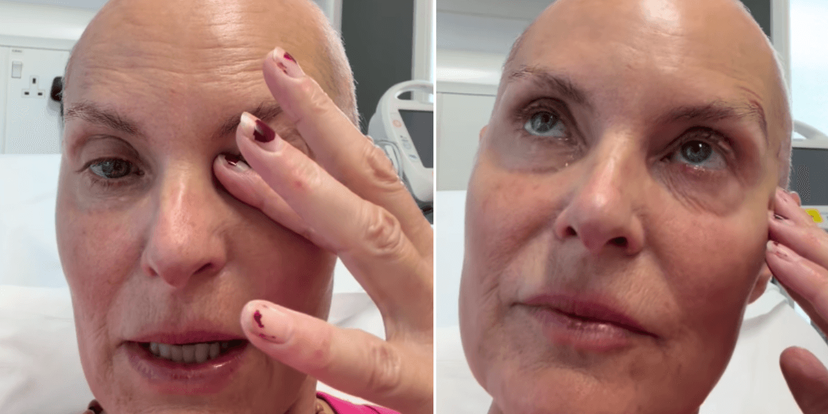 Coronation Street's Tracy Shaw breaks down during hospital visit as actress issues cancer treatment update
