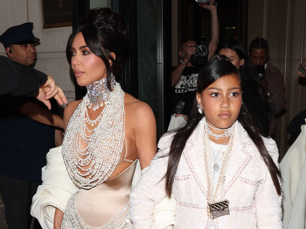 Kim Kardashian’s Daughter North West Debuts Two More Piercings
