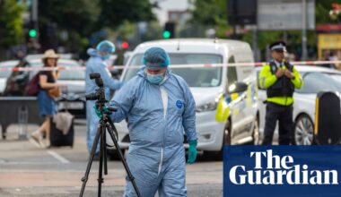 Man charged with attempted murder after car hit pedestrians in west London | UK news