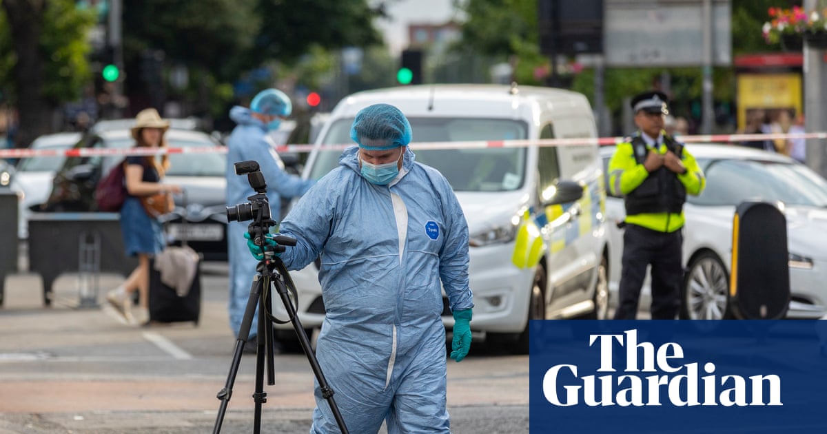 Man charged with attempted murder after car hit pedestrians in west London | UK news