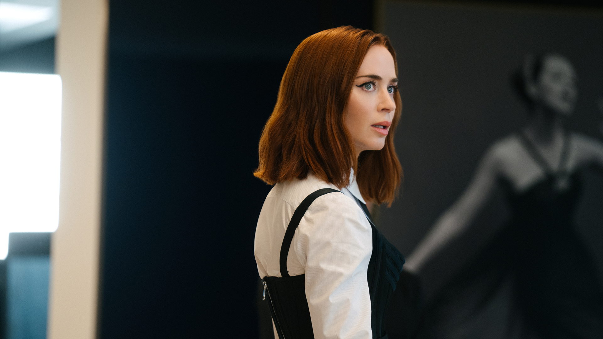 Emily Blunt as Emily Charlton in The Devil Wears Prada 2