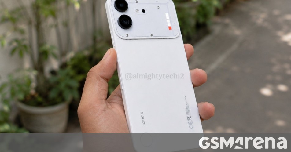 Nothing Phone (4b) live images show all three colors, confirm key specs