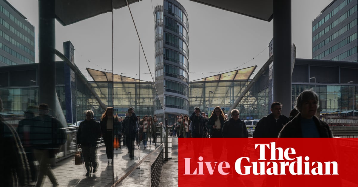 UK living standards fall despite fastest growth in G7, highlighting Burnham’s economic challenge – business live | Business