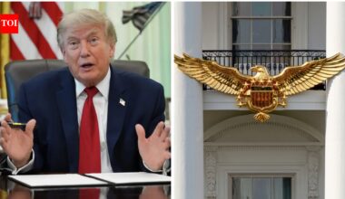 Donald Trump: ‘Golden Gift to White House’: Trump shares AI-generated image of giant bald eagle for 250th anniversary