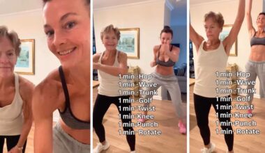 'My 83-year-old mum started this daily workout 8 months ago – now she's stronger and more flexible than ever'