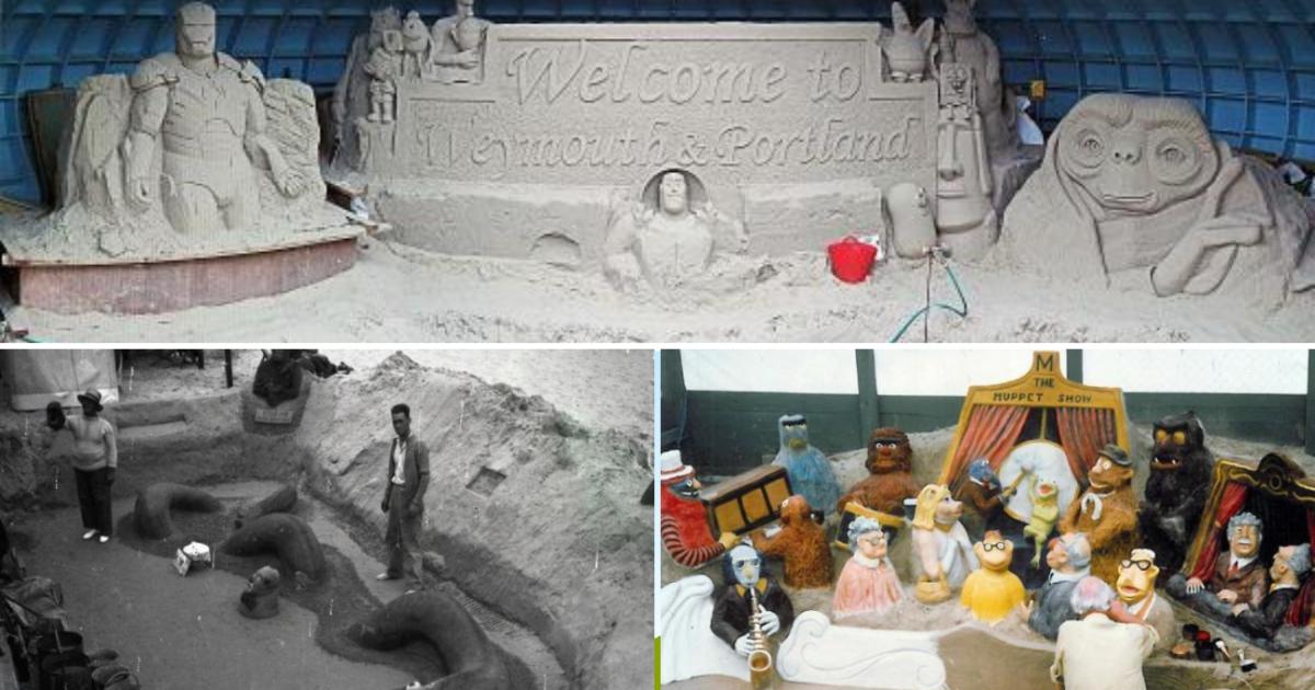 Favourite Weymouth Beach sand sculptures across the years