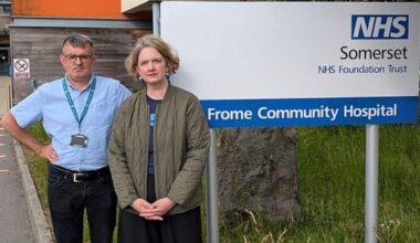 Somerset MP thanks hospital staff who saved husband's life