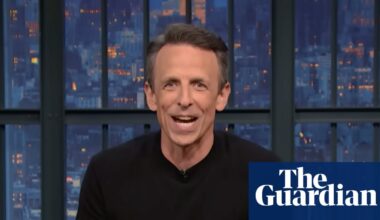 Seth Meyers on Trump sleeping during meetings: ‘He’s busy posting AI slop at night’ | Late-night TV roundup