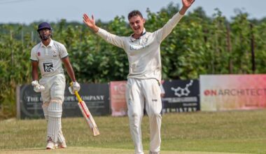 Kent’s Jaydn Denly impresses with bat and ball - sharing 131-run stand with dad Sam Denly
