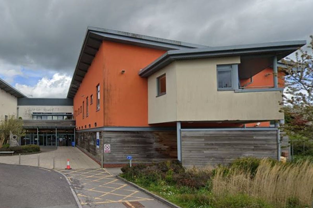 Frome Community Hospital on Enos Way in Frome. CREDIT: Google Maps. Free to use for all BBC wire partners.