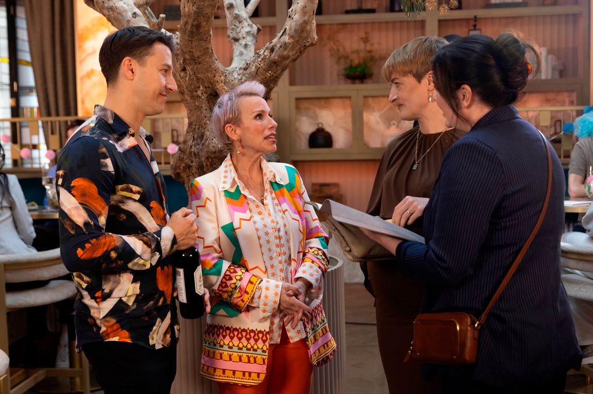 Ryan Connor and Debbie Webster in Coronation Street