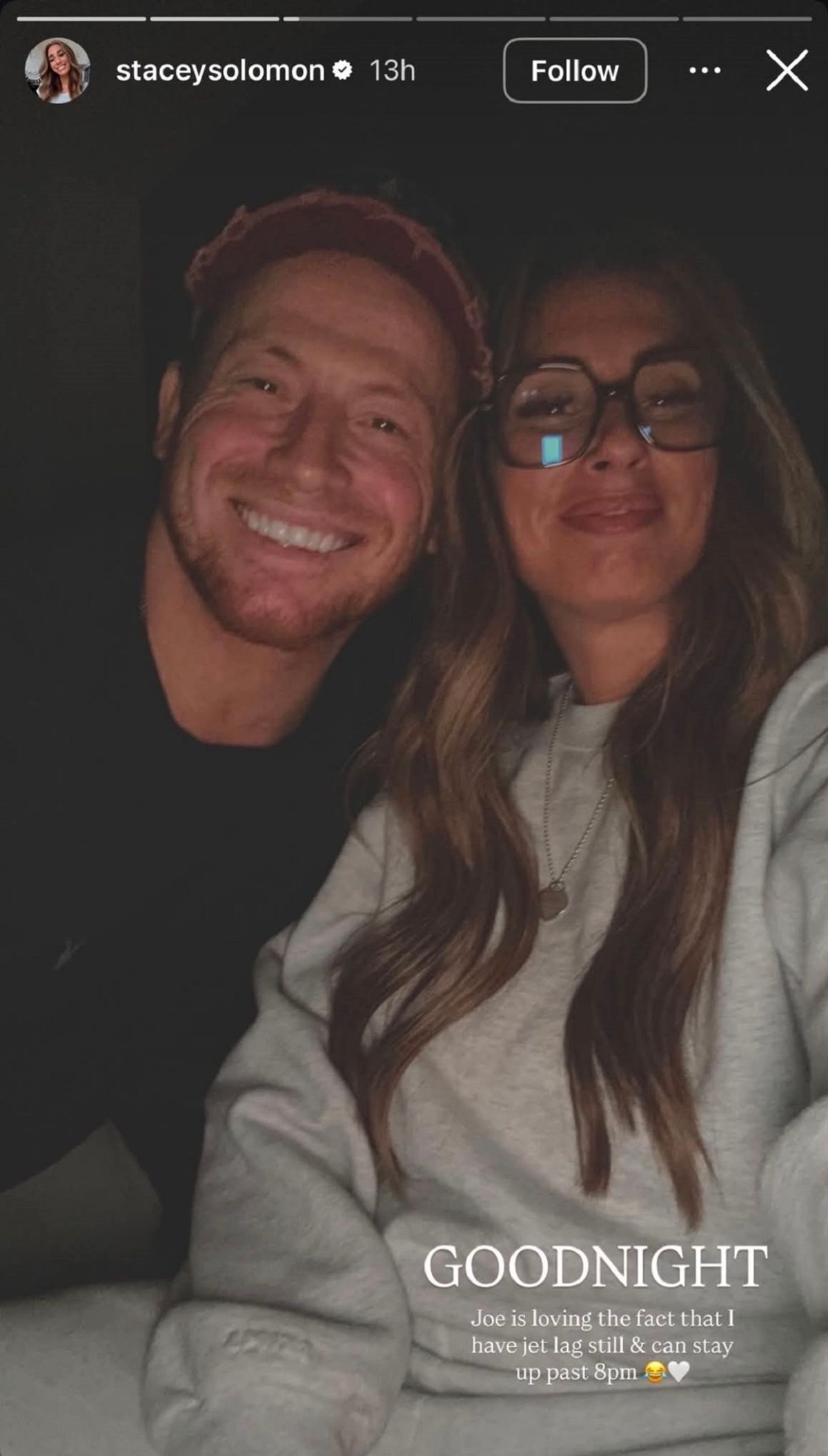 Joe Swash and Stacey Solomon