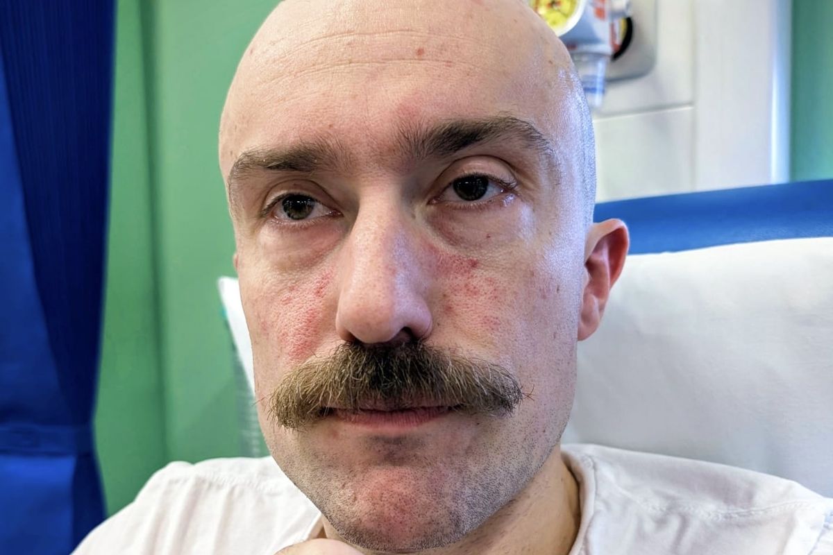 Jack Parker in hospital