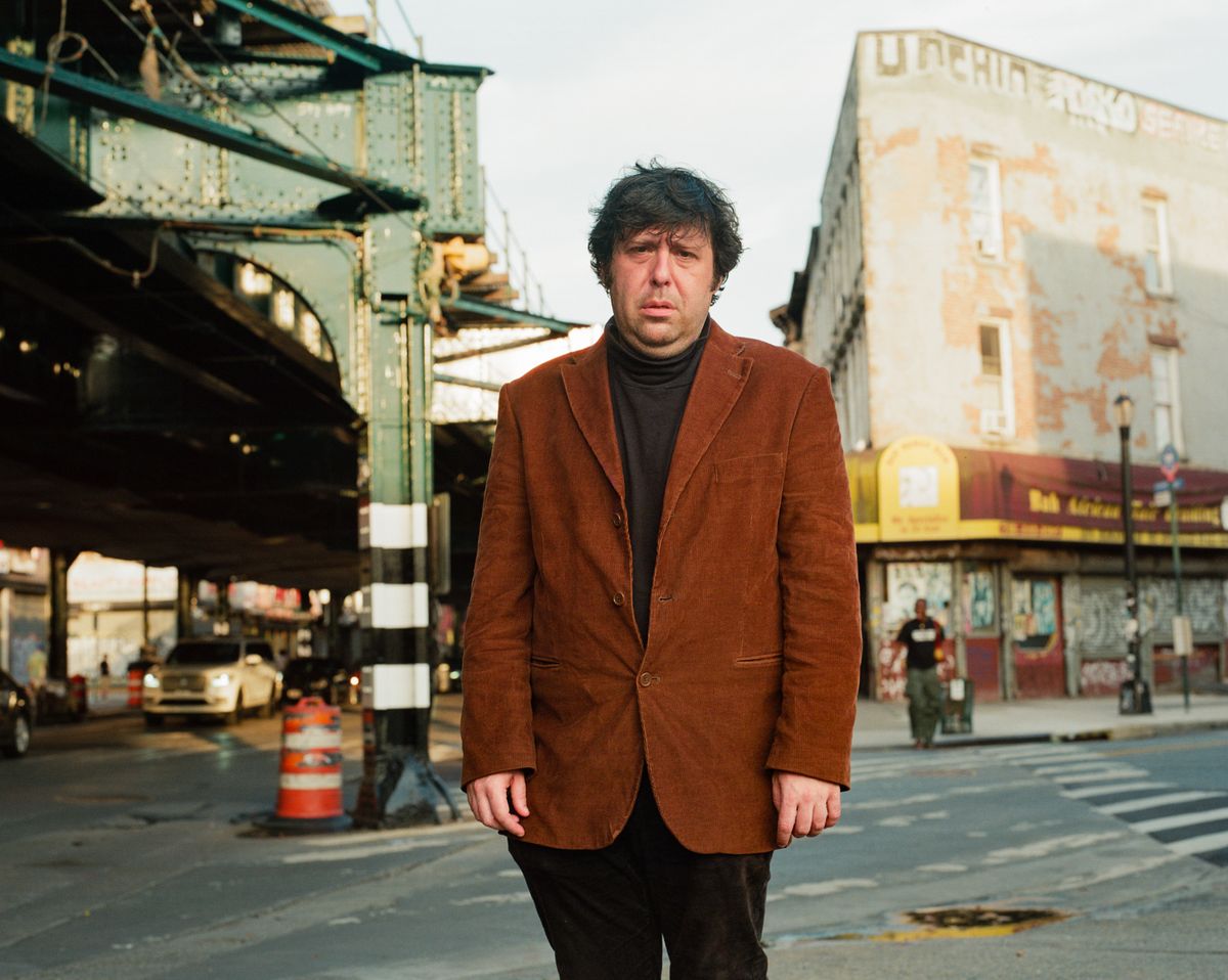 Jim E Brown in what appears to be New York