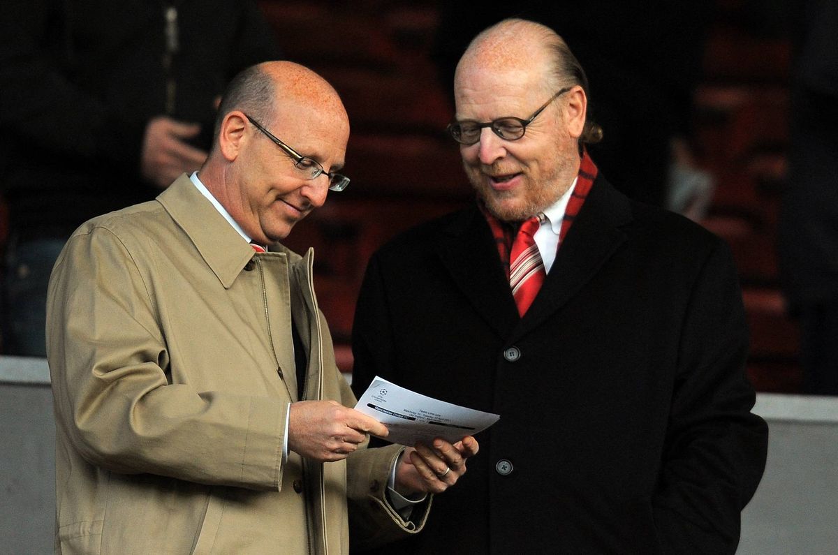 Manchester United co-owners Joel and Avram Glazer