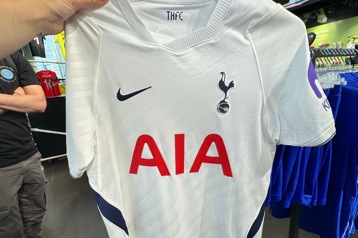 Tottenham's new home shirt for the 2026/27 season as spotted by Spurs fan Christina Zandes