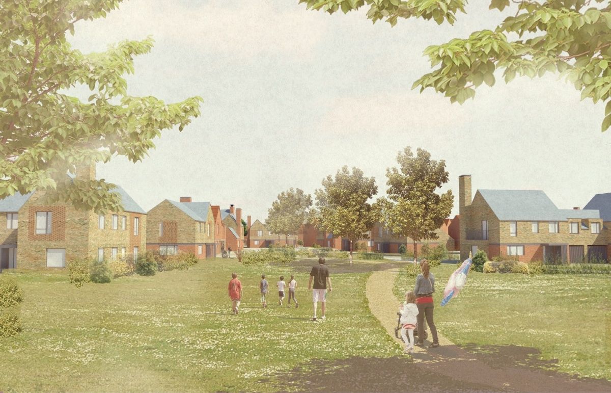 In 2019, Cala Homes had plans approved to build 262 homes on land between New Way and Aarons Hill. This project has since begun construction