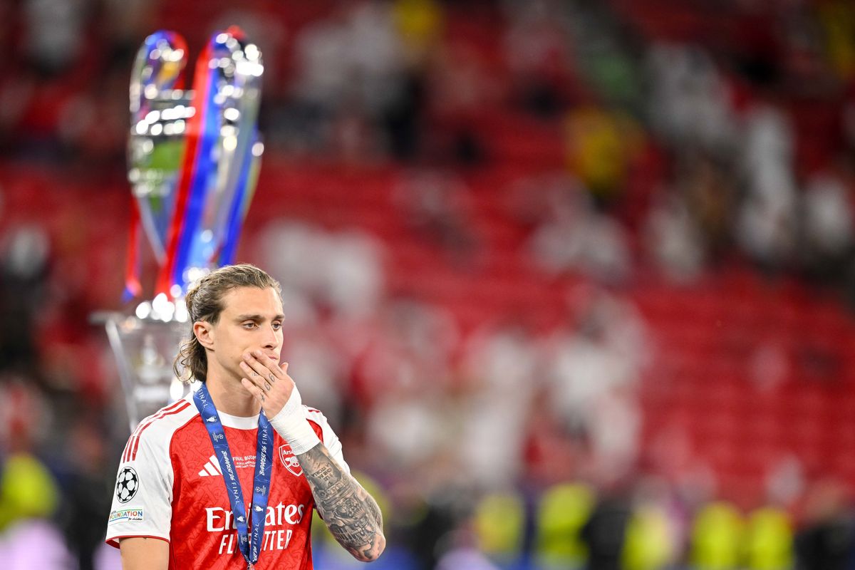 Riccardo Calafiori has been linked with an exit from Arsenal this summer